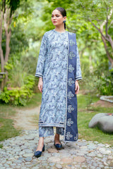 EMBROIDERED VISCOSE 3 PC EE-31