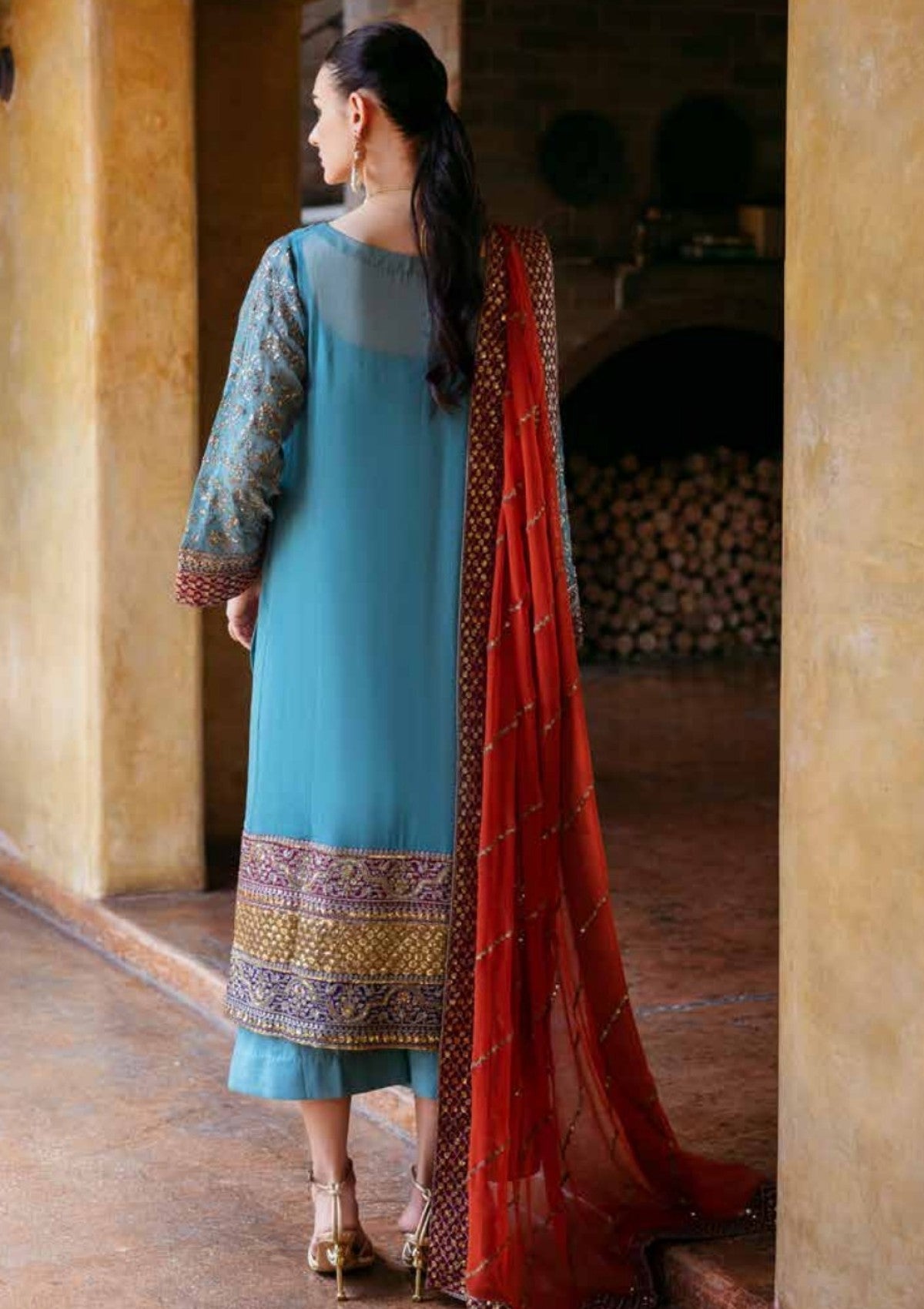 Embroidered Luxury Formals EE-32