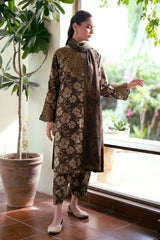 EMBROIDERED VISCOSE 3 PIECE EE-12