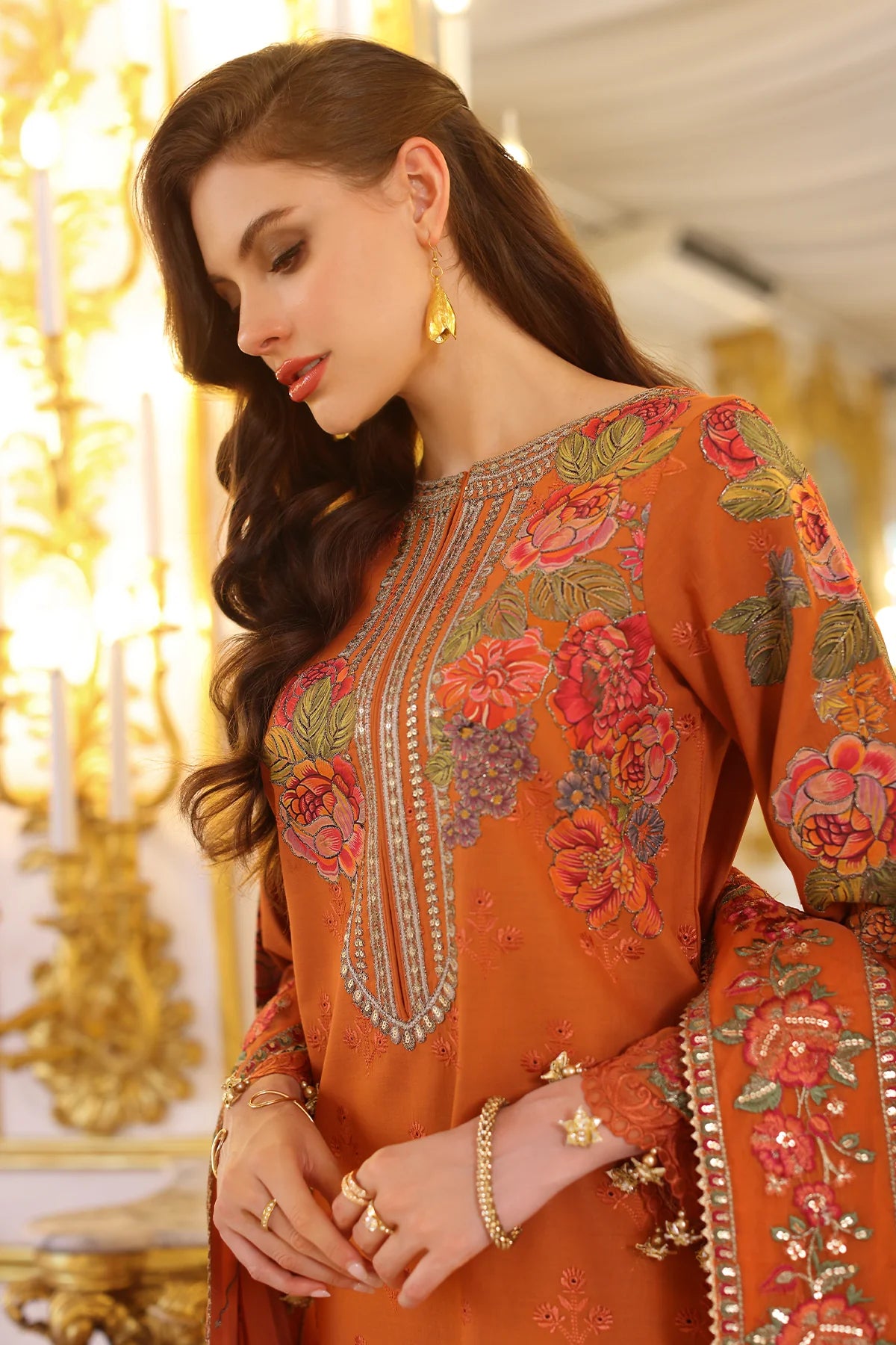 CHRZMA Lawn New Arrival 3Pc (Unstitched) Suit