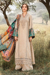 M.B Lawn 3PC Unstitched Outfit