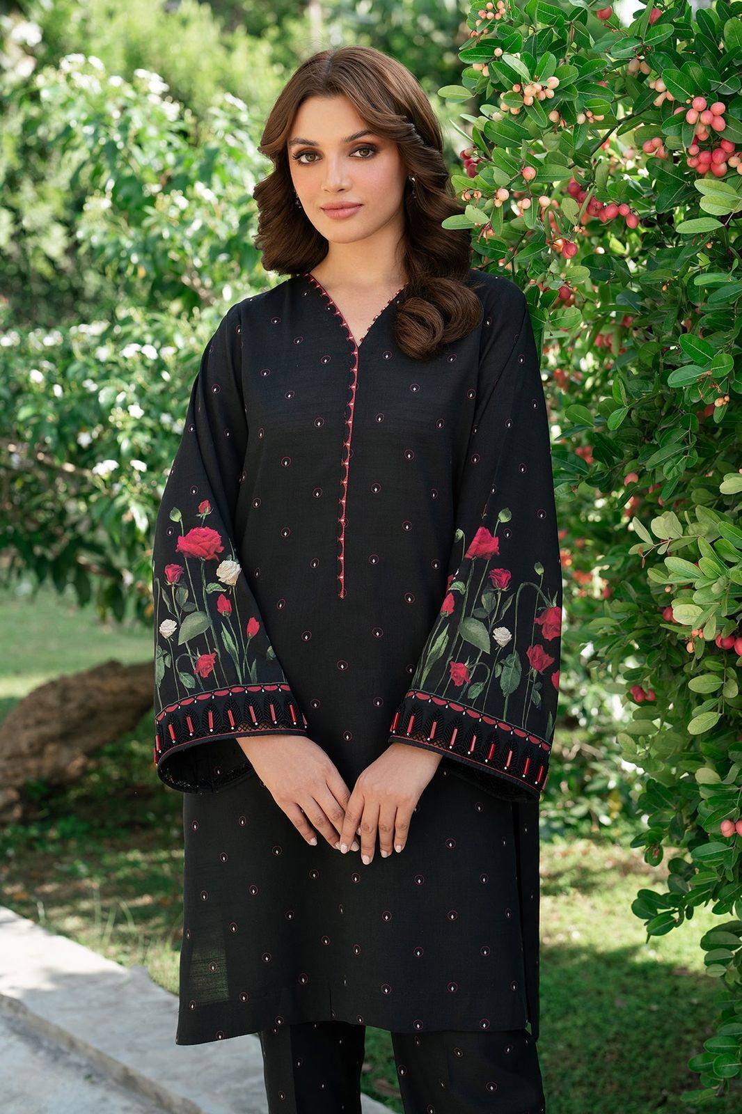 BRQ Lawn Unstitched Two-piece Suit