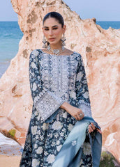 ZNB CHTANI Lawn Unstitched Embroided